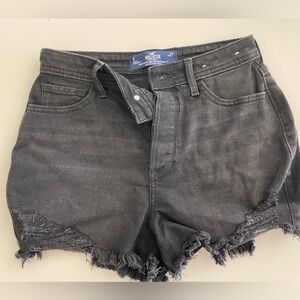Hollister Curvy High Rise Jean Shorts